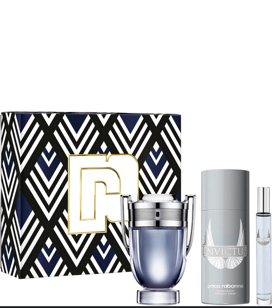 Invictus Paco Rabanne 3pc Set