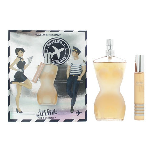 Jean Paul Gaultier 2 Piece Travel Set